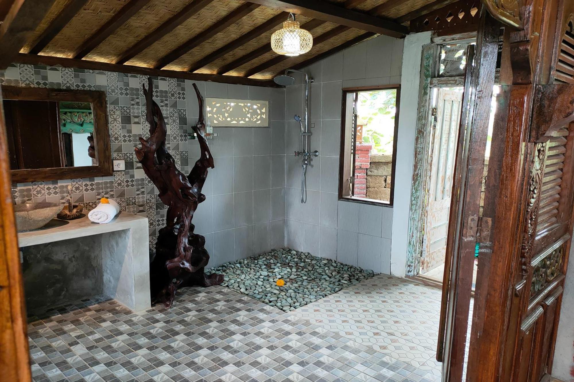Kts - Kubu Tepi Sawah Villa Selemadeg Exterior foto