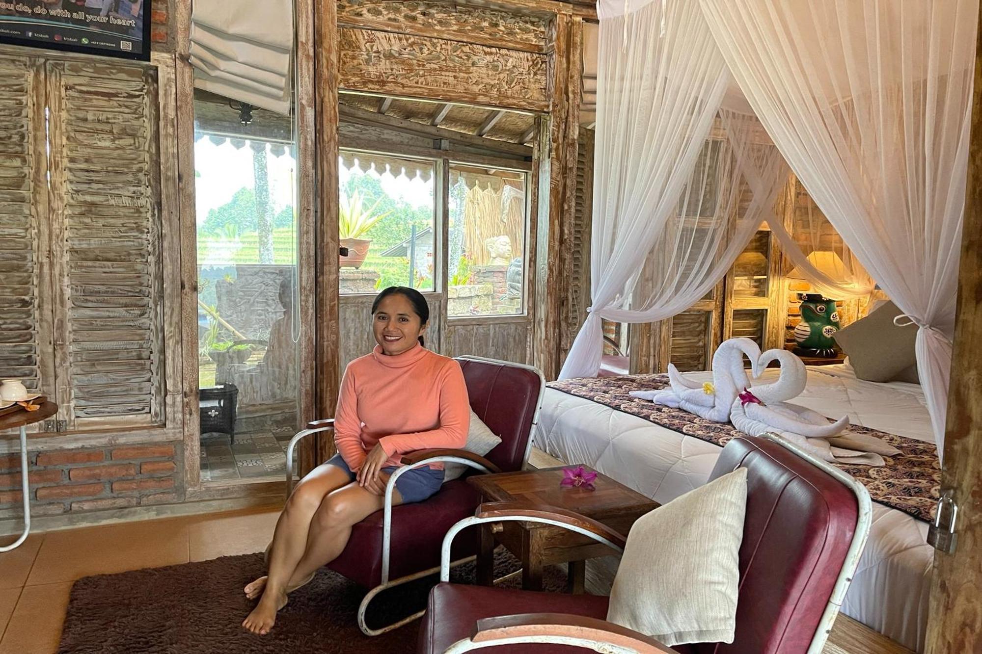 Kts - Kubu Tepi Sawah Villa Selemadeg Exterior foto